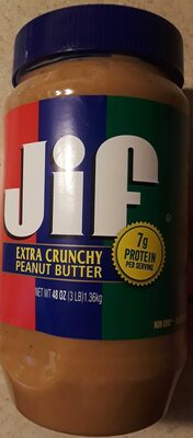 Jif extra crunchy peanut butter - 0051500240953
