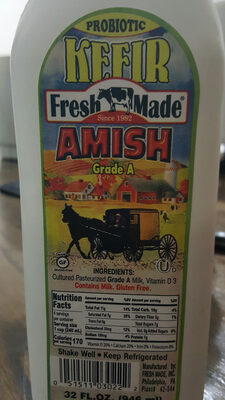 Fresh made, kefir, amish - 0051511030222