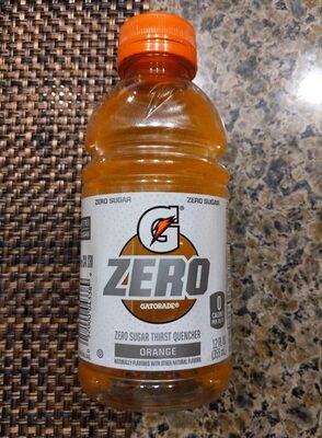 Orange zero sugar thirst quencher, orange - 0052000043389