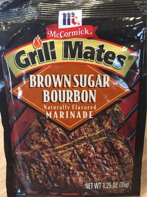 Mccormick, grill mates, brown sugar bourbon marinade - 0052100013848