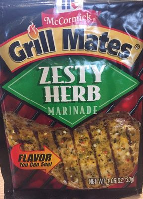 Zesty herb marinade, zesty herb - 0052100025797