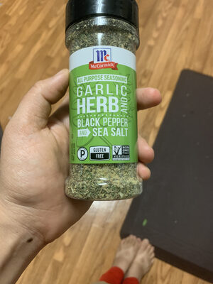 Garlic herb black pepper and sea salt - 0052100040790