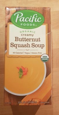 Organic creamy butternut squash soup, creamy butternut squash - 0052603041805