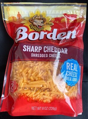 Sharp Cheddar Shredded Cheese - 0053000053644