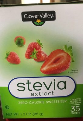 Zero-calorie stevia sweetener - 0053351900574