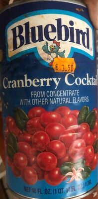 Cranberry cocktail - 0053500170346