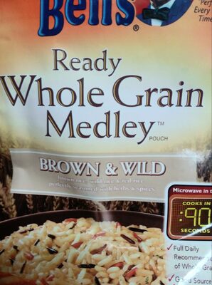 Whole grain medley brown & wild with herbs and spices rice - 0054800233359