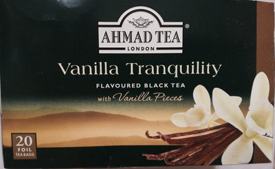 Ahmad Fruit Flavour Black Tea - Vanilla - 0054881007115