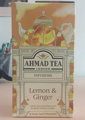 Infusions Lemon & Ginger - 0054881015622