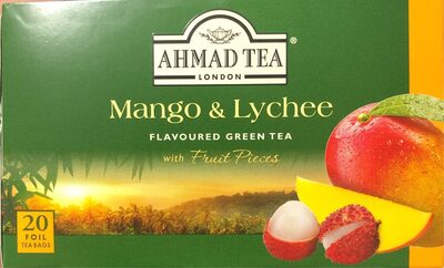 Mango & Lychee green tea - 0054881017862