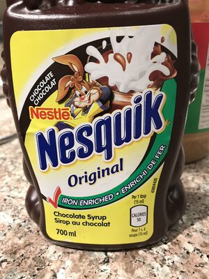 Nestle Nesquick Iron Enriched Chocolate Syrup - 0055000031318