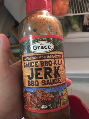Grace, jamaican jerk bbq sauce - 0055270839515