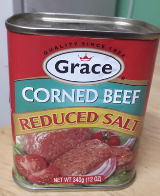Grace, reduced sodium corned beef - 0055270961209