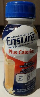 Ensure Plus Calorie Vanille - 0055325007500