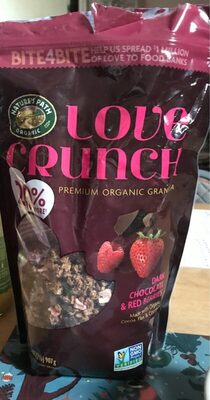 Love crunch dark chocolate and red berries - 0058449182092