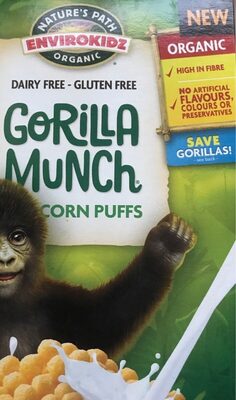 Gorilla munch corn puffs - 0058449191179
