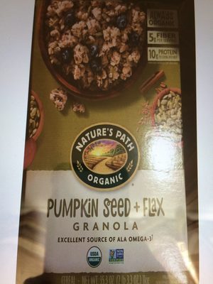 Nature's Path Organic Pumpkin Flax Plus Granola / 35.3oz - 0058449770565
