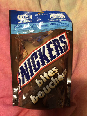 Snickers : Bites / bouchées - 0058496424893