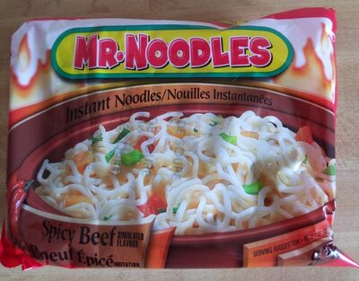 Nouilles Instanées Boeuf Épicé - 0059491000785