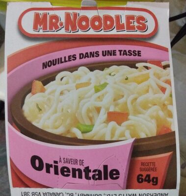 Nouilles dans une tasse - 0059491002604