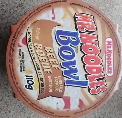 Mr noodles bowl boeuf - 0059491009047