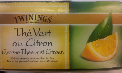 thé vert au citron - 0070177087784