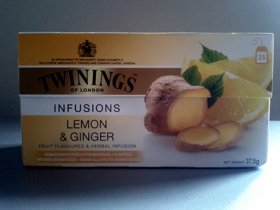 Twinings Infusions Lemon & Ginger - 0070177118563