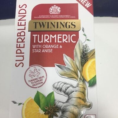 Turmeric   With orange & star anise tea - 0070177178543
