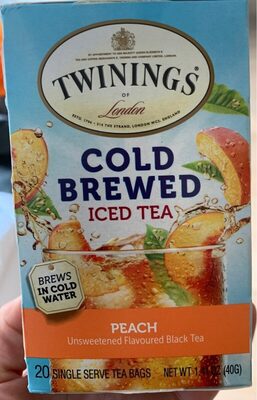 Twinings cold brew iced tea - 0070177189952