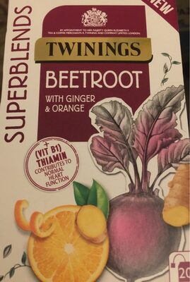 Beetroot tea with ginger and orange - 0070177225896