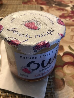 French style yogurt, raspberry - 0070470103754