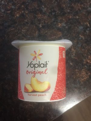 Yoplait Original Harvest Peach Low Fat Yogurt - 0070470409665