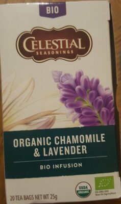 Organic chamomile & lavender - 0070734538247