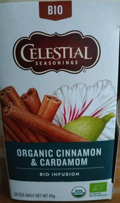 Organic Cinnamon & Cardamom bio infusion