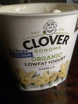 Organic lowfat yogurt vanilla - 0070852991177