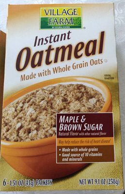 Instant oatmeal - 0070893028337