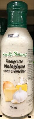 Vinaigrette biologique cesar cremeuse - 0070974410266