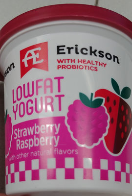 Strawberry Raspberry Low Fat Yogurt - 0071043007851