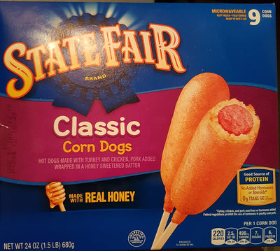 Classic corn dogs made with real honey - 0071068110123