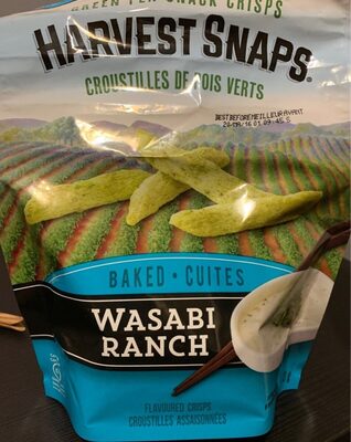 Snapea Crisps Wasabi Ranch - 0071146012479