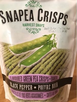 Snapea Crisps Black Pepper - 0071146012486