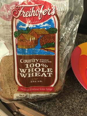 Country stone ground 100% whole wheat bread - 0071330601496