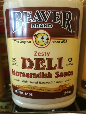Zesty Deli Horseradish Sauce - 0071828002156