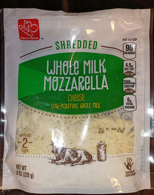 Mozzarella Cheese - Whole Milk - 0072036590473