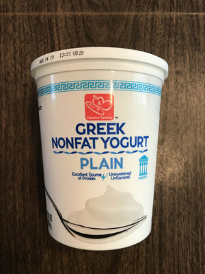 Greek Nonfat Yogurt Plain - 0072036704283