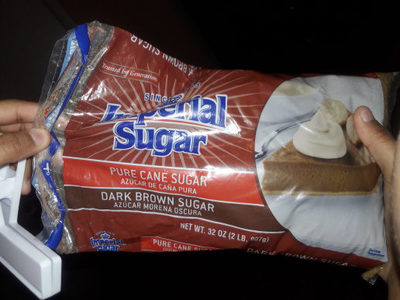 Dark brown pure cane sugar - 0072100066002