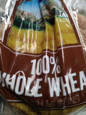 100% Whole Wheat English Muffins - 0072220005271