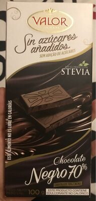 Chocolate negro sin azucar - 0072247435983