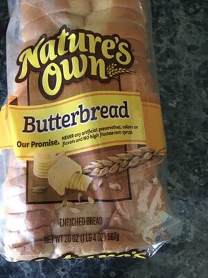 Butter enriched bread, butter - 0072250049191