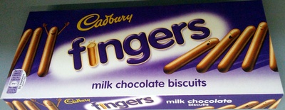 Cadbury Fingers Milk Chocolate Biscuits - 0072417153051